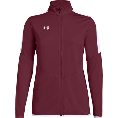 ua rival knit warm up jacket