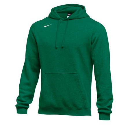 nike pullover hoodie green