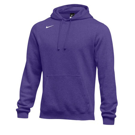 white and purple nike hoodie