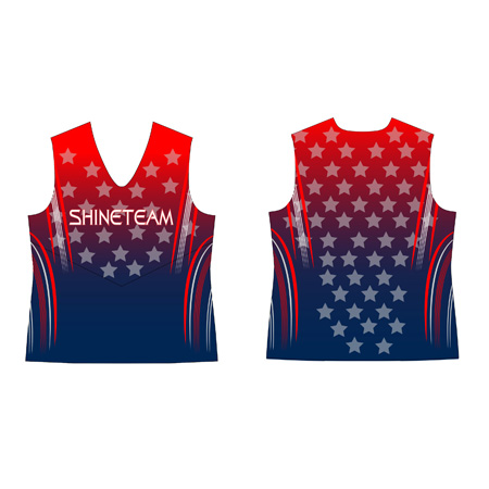 FTTF Fitted Sleeveless Cheer Top