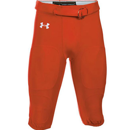 under armour red football pants